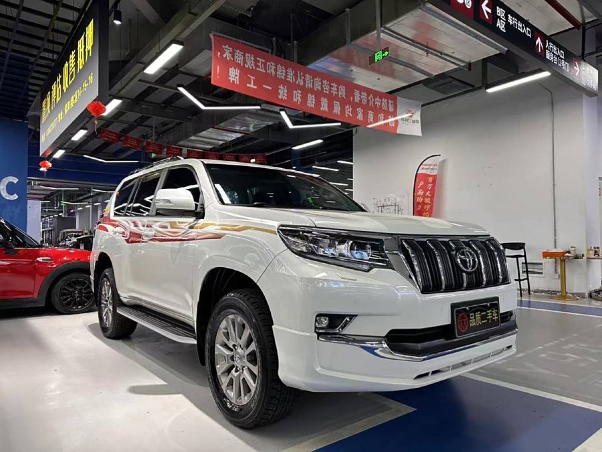 豐田 普拉多  2019款 3.5L 自動TX-L尊享版后掛備胎圖片