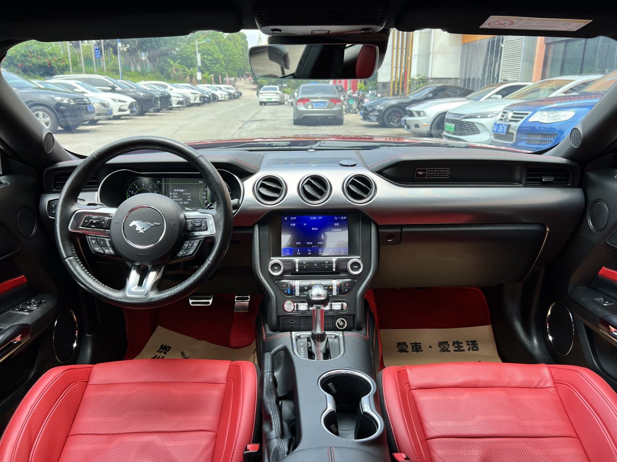 福特 Mustang  2020款 2.3L EcoBoost 黑曜魅影特別版圖片