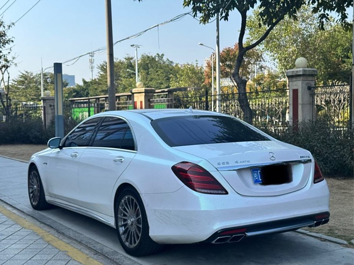 奔馳 奔馳S級(jí)AMG  2014款 AMG S 63 L 4MATIC圖片