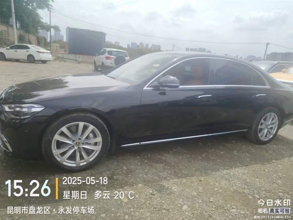 奔馳 奔馳S級  2022款 改款 S 400 L 商務(wù)型圖片
