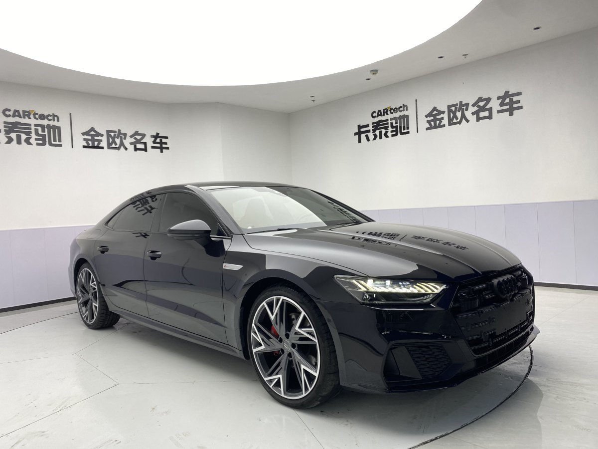 奧迪 奧迪A7L  2023款 45 TFSI quattro S-line 黑武士版圖片