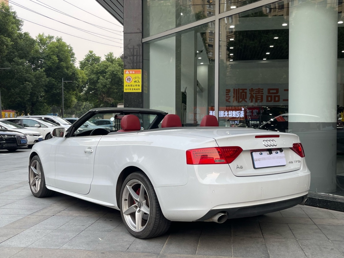 2014年10月奧迪 奧迪A5  2014款 Cabriolet 45 TFSI