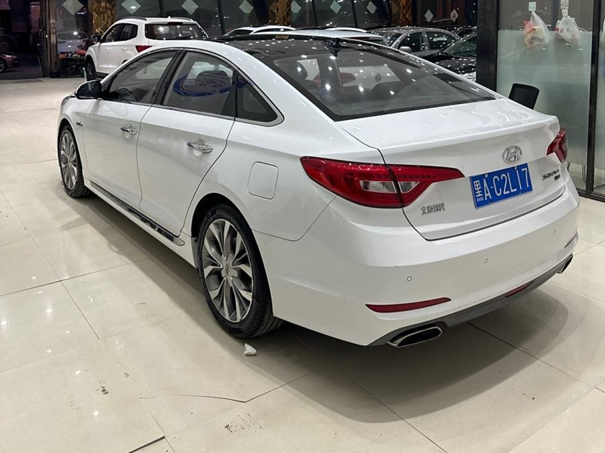 現(xiàn)代 索納塔  2015款 1.6T DLX尊貴型圖片