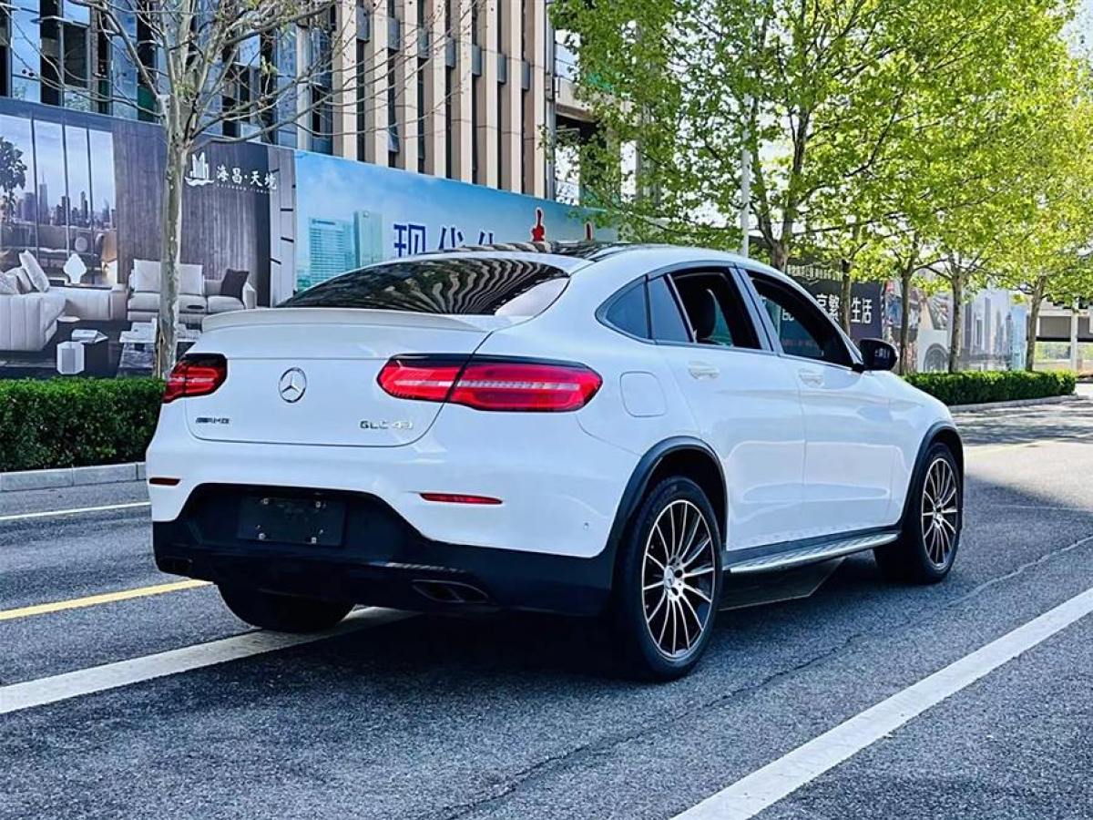 2019年3月奔馳 奔馳GLC轎跑 AMG  2017款 AMG GLC 43 4MATIC 轎跑SUV