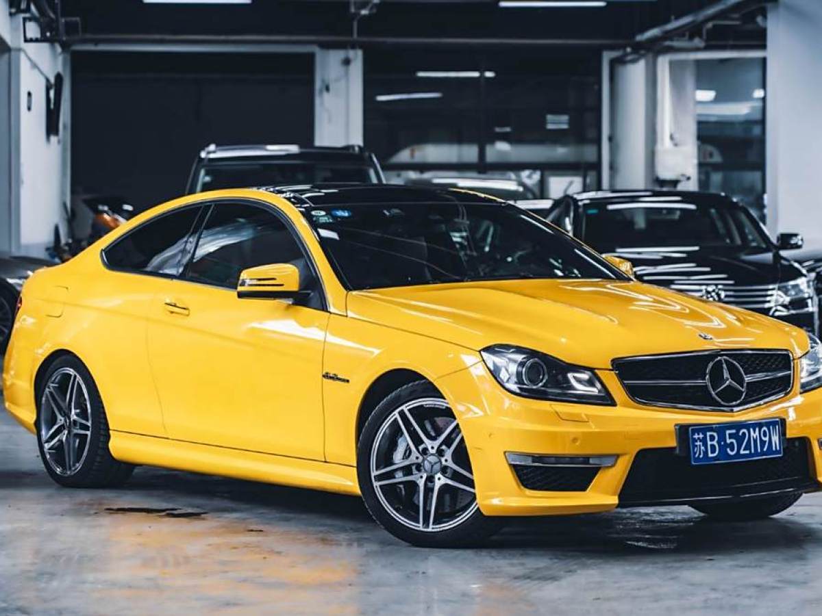 奔馳 奔馳C級AMG  2012款 AMG C 63 Coupe 動感型圖片