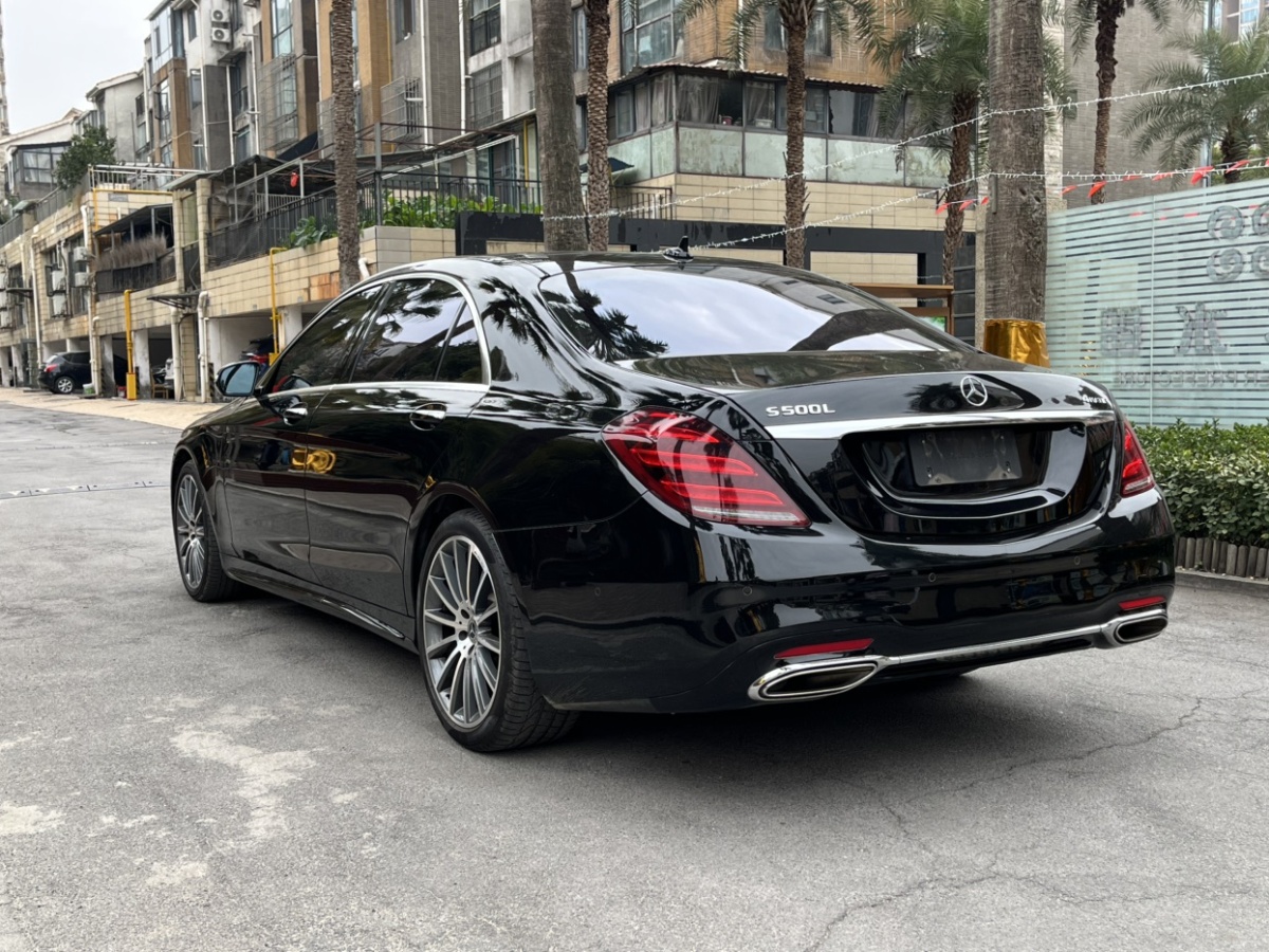 奔馳 奔馳S級  2018款 S 500 L 4MATIC圖片