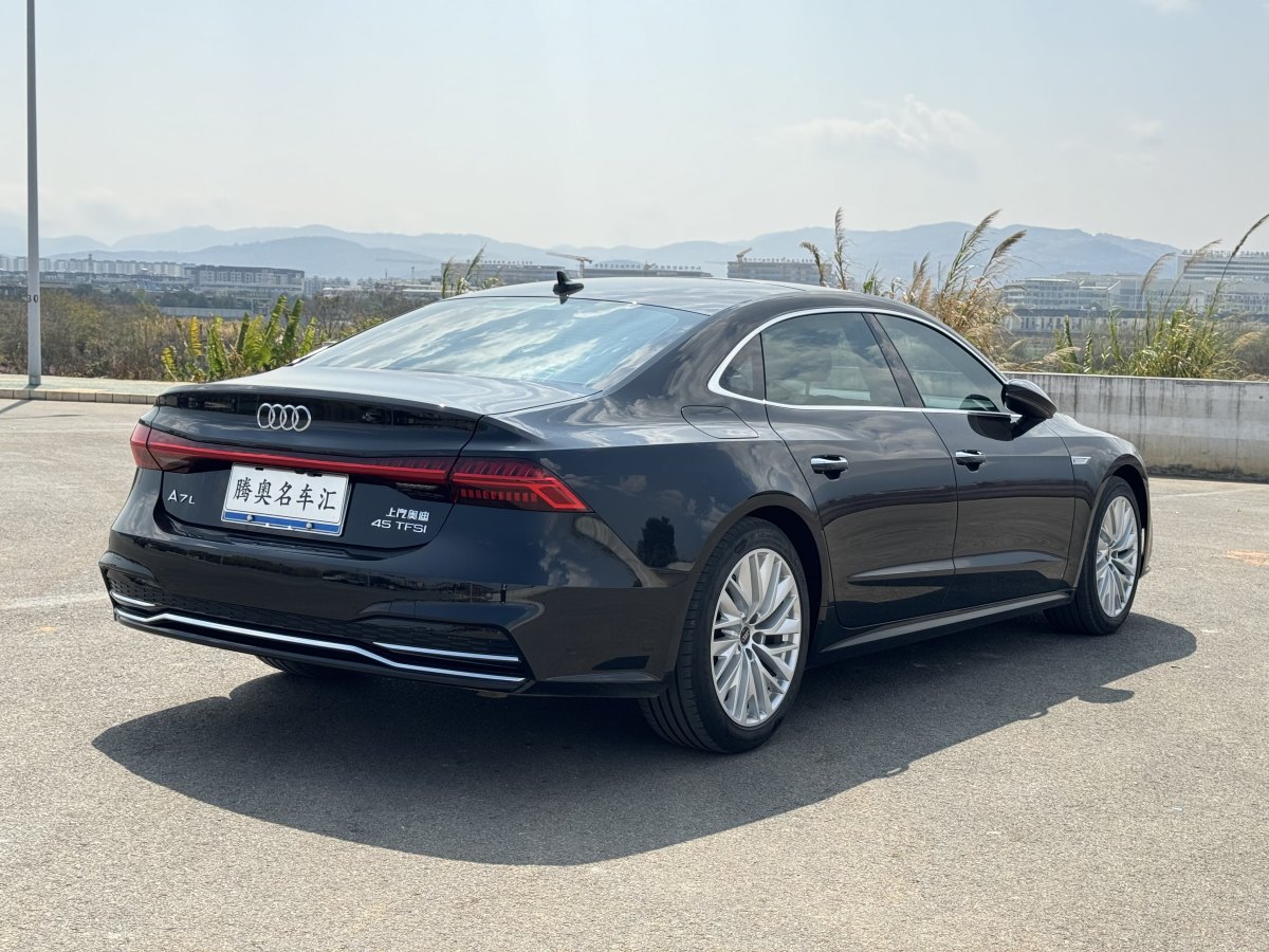 奧迪 奧迪A7L  2024款 45TFSI S-line 筑夢型 流晶套裝圖片