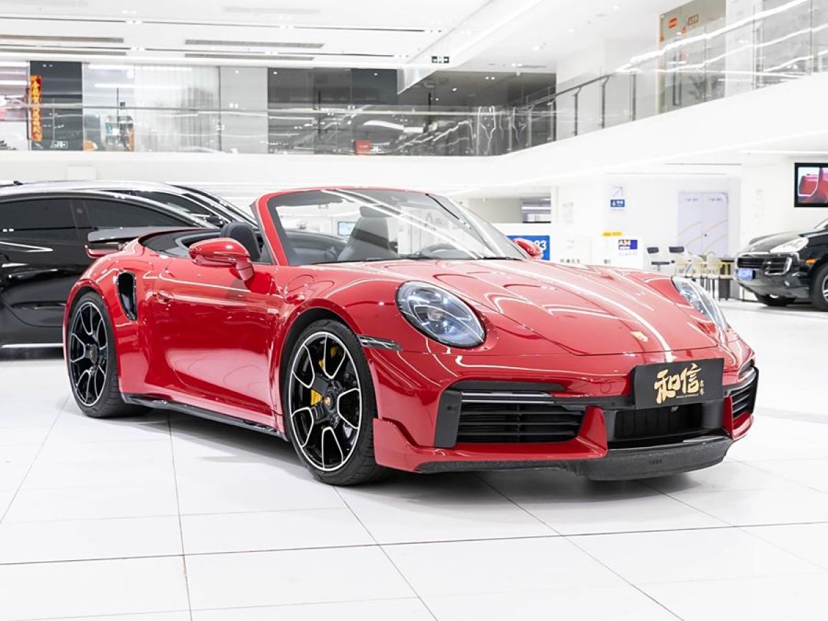 保時捷 911  2022款 Turbo S Cabriolet 3.8T圖片