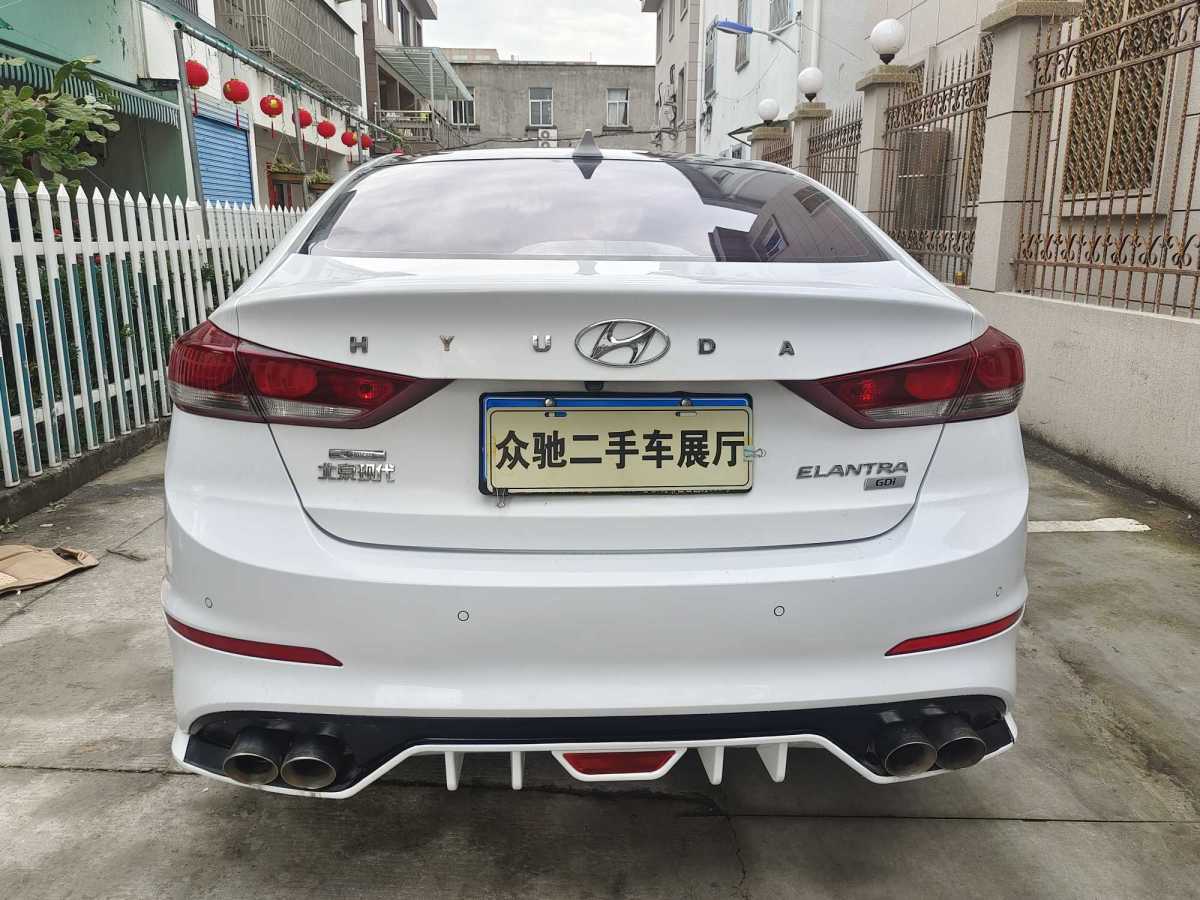 現(xiàn)代 領(lǐng)動(dòng)  2018款 1.6L 自動(dòng)15周年特別版圖片