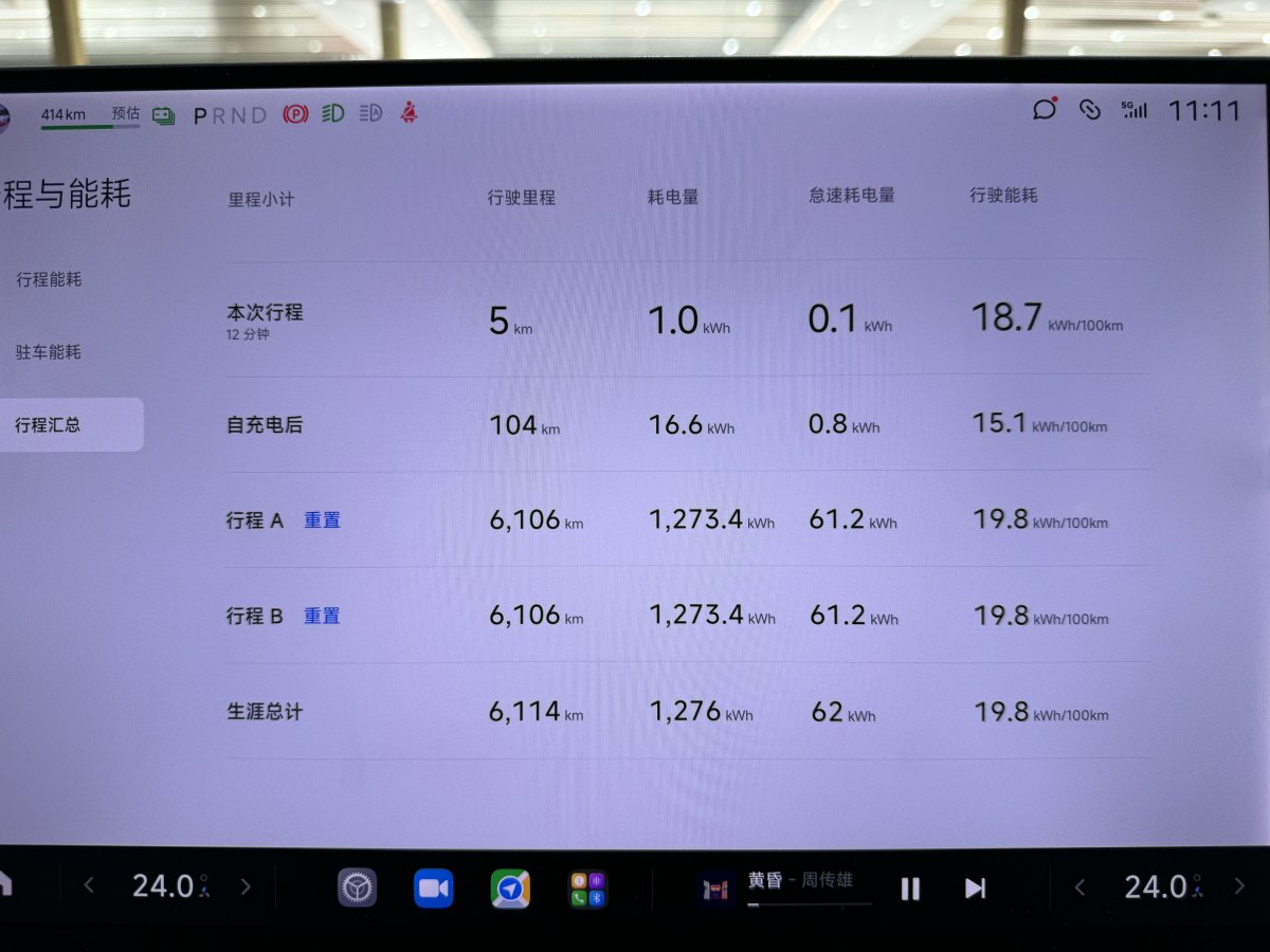 2024年4月楓葉 睿藍7  2023款 605km 獵光Max