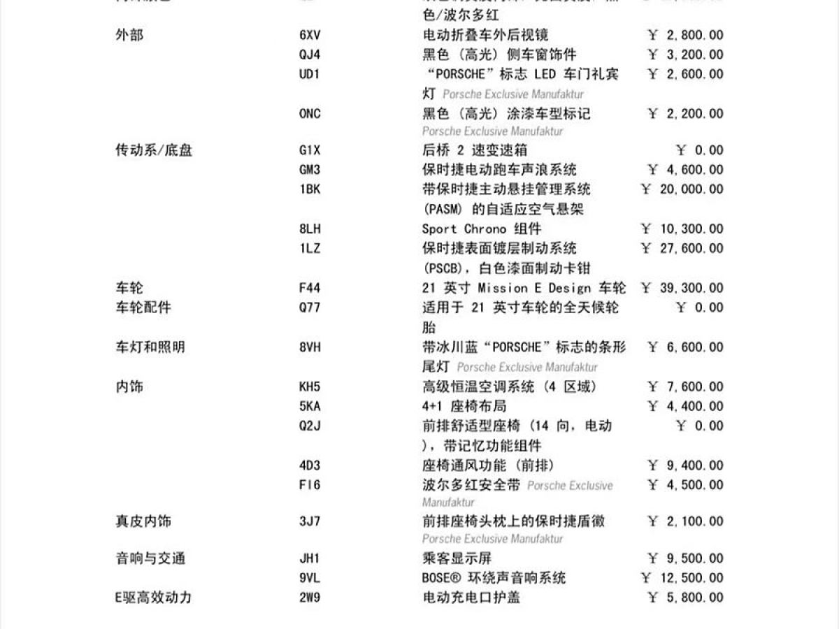 2023年4月保時捷 Taycan  2022款 改款 Taycan