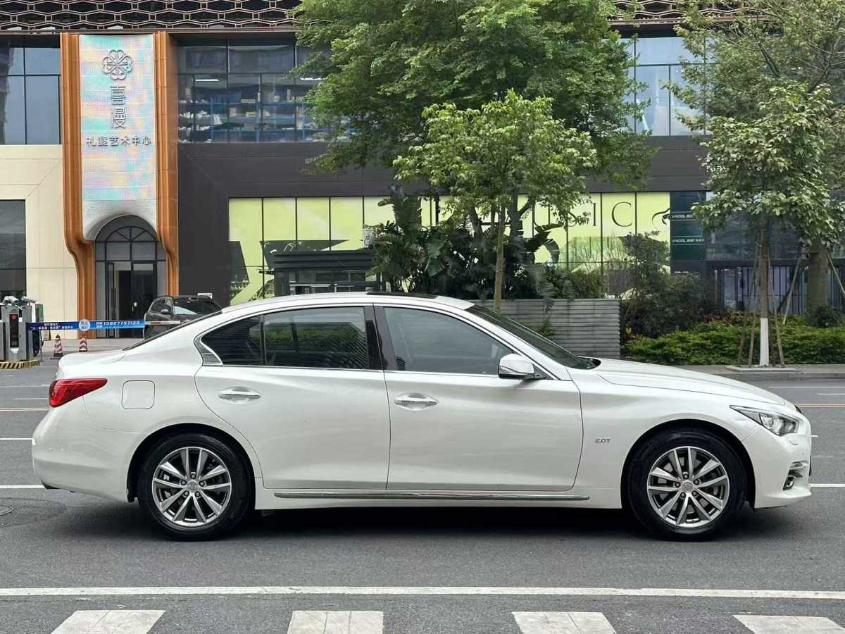 2017年3月英菲尼迪 Q50L  2016款 2.0T 悅享版