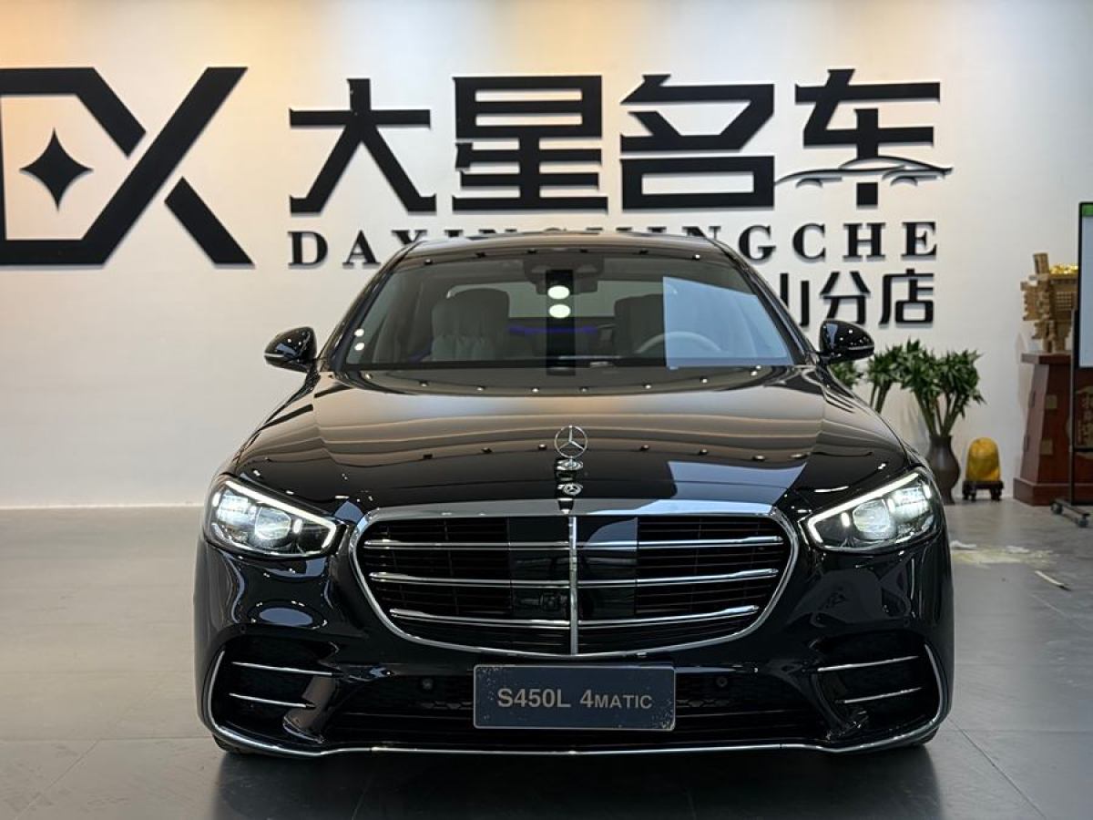 2022年3月奔馳 奔馳S級  2022款 改款 S 450 L 4MATIC