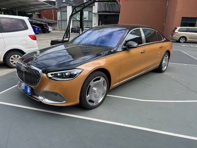 2023年11月 奔馳 邁巴赫S級 S 680 4MATIC 匠心高定首發(fā)版雙色圖片