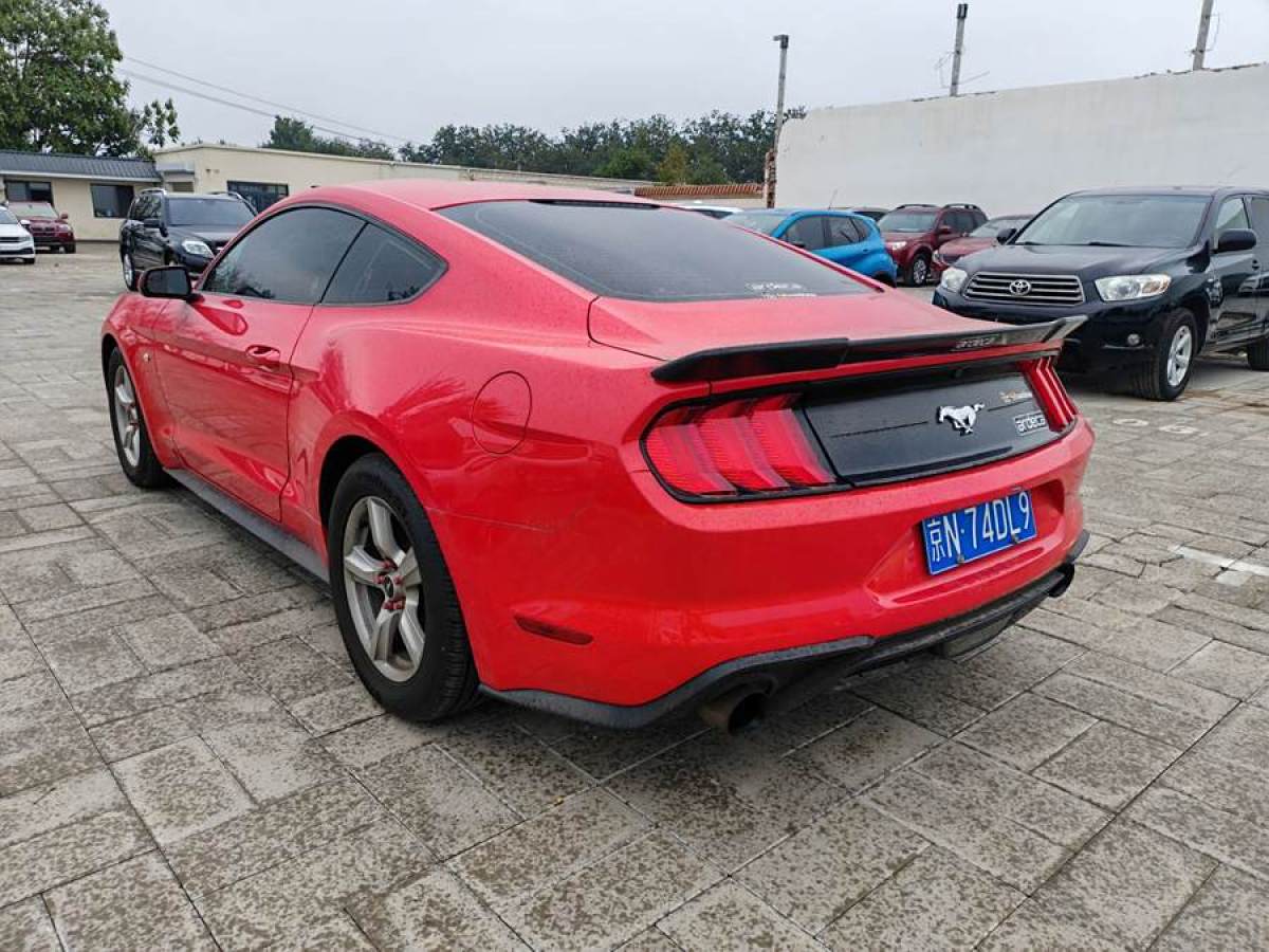 2018年8月福特 Mustang  2018款 2.3L EcoBoost