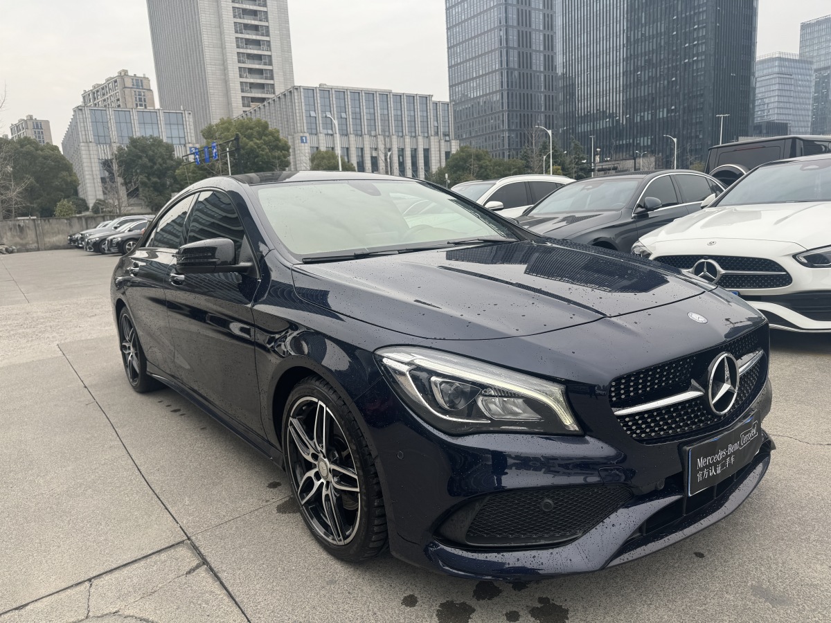 2017年6月奔馳 奔馳CLA級(jí)  2016款 改款 CLA 220 4MATIC