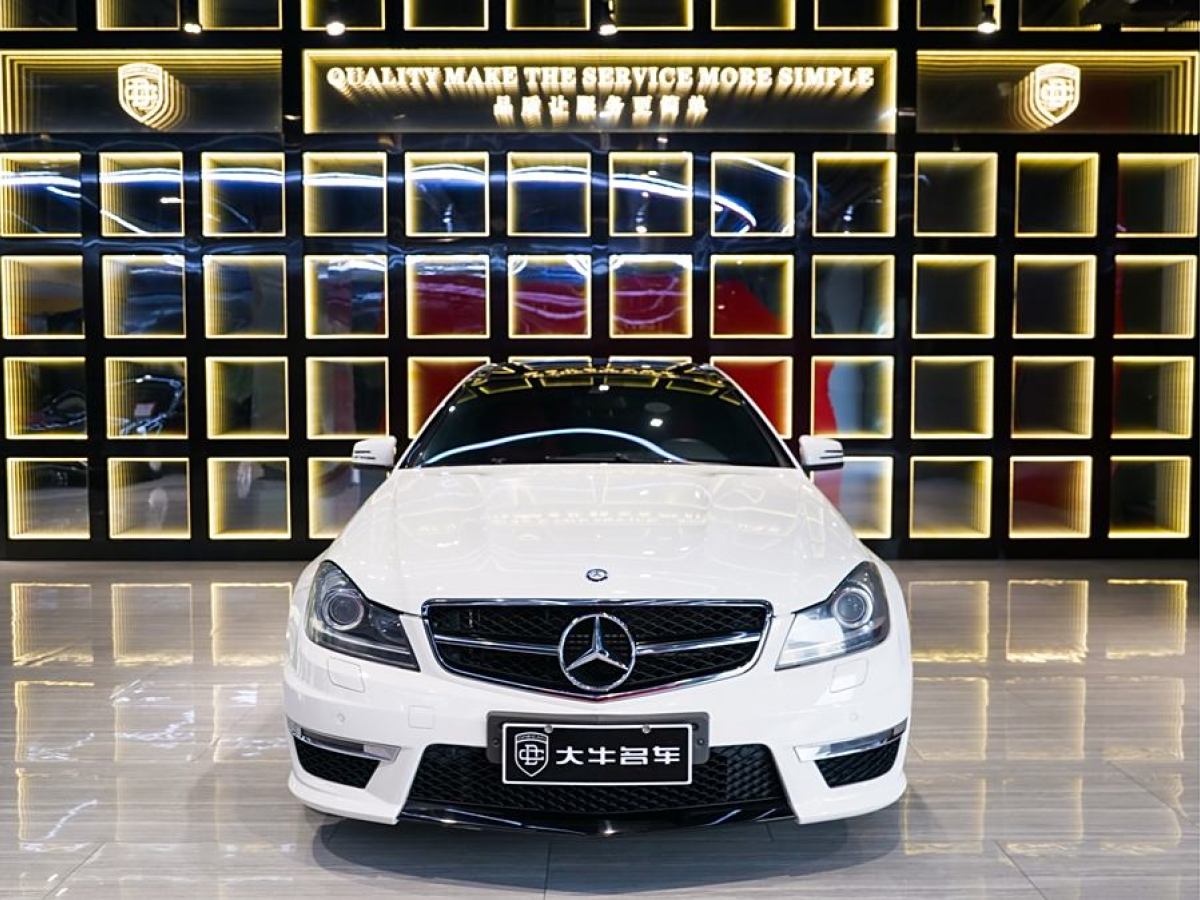 奔馳 奔馳C級AMG  2012款 AMG C 63 Coupe 高性能版圖片