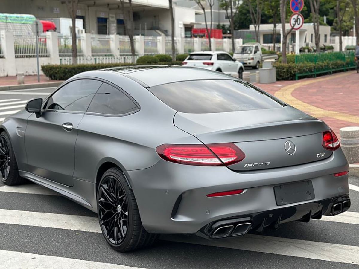 2019年12月奔馳 奔馳C級AMG  2019款 AMG C 63 轎跑車