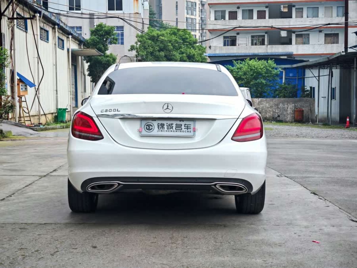 奔馳 奔馳C級  2020款 改款 C 200 L 時尚型運動版圖片