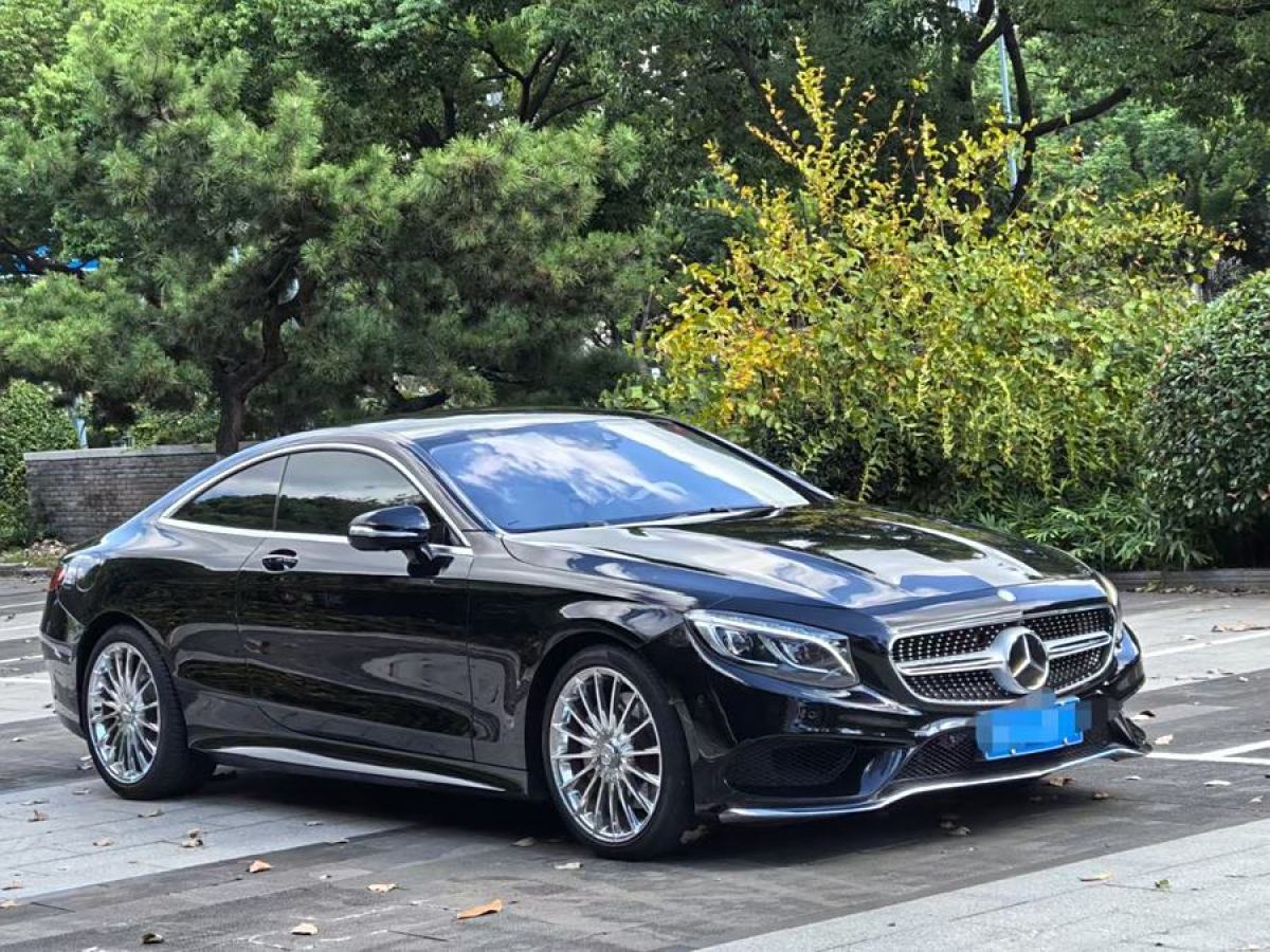 2016年9月奔馳 奔馳S級(jí)  2015款 S 500 4MATIC 轎跑版