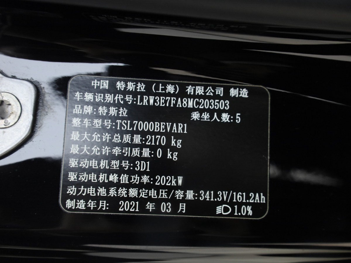 特斯拉 Model 3  2019款 標(biāo)準(zhǔn)續(xù)航后驅(qū)升級(jí)版圖片