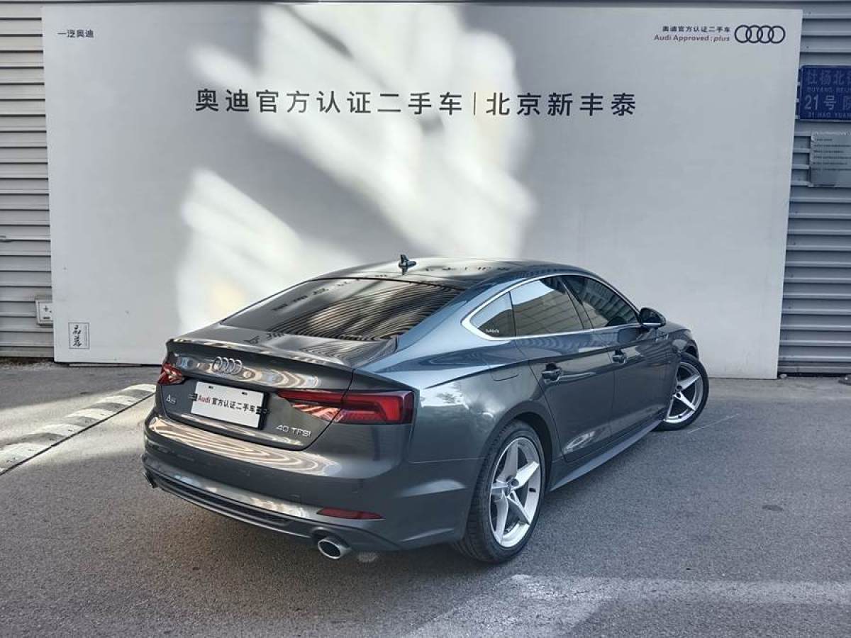 奧迪 奧迪A5  2019款 Sportback 40 TFSI 時尚型圖片