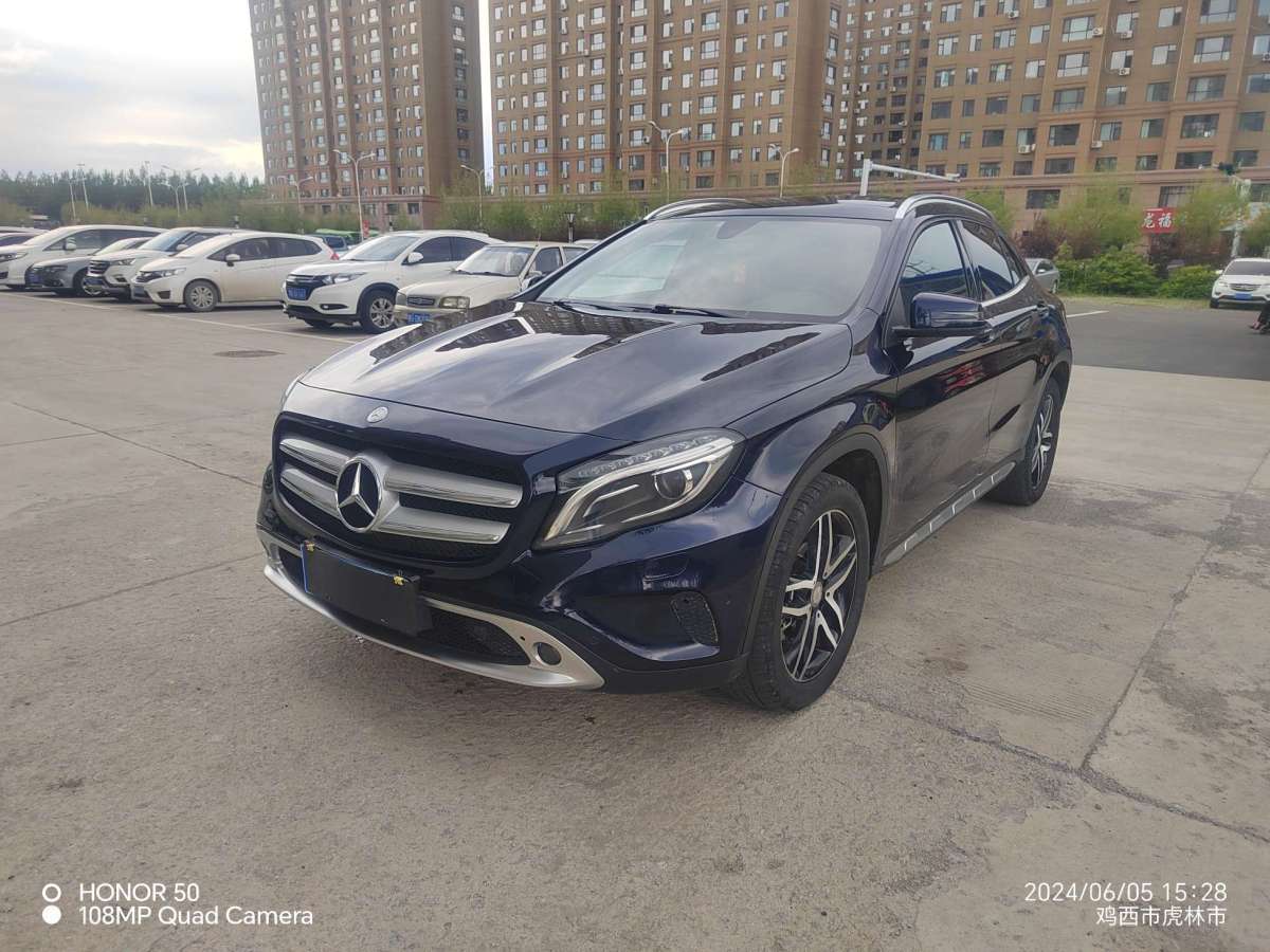 2016年7月奔馳 奔馳GLA  2016款 GLA 220 4MATIC 時尚型