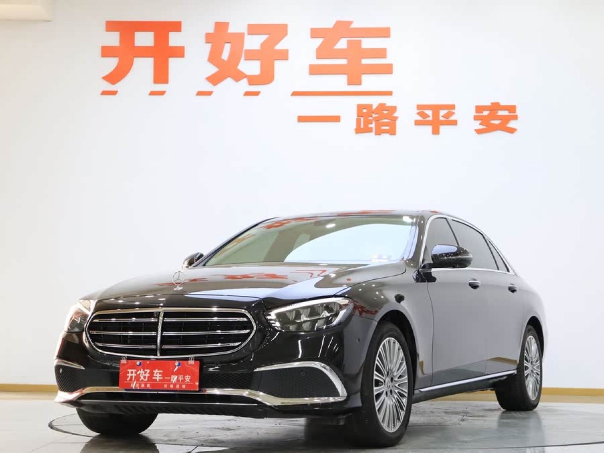 奔馳 奔馳E級(jí)  2021款 改款 E 300 L 時(shí)尚型圖片