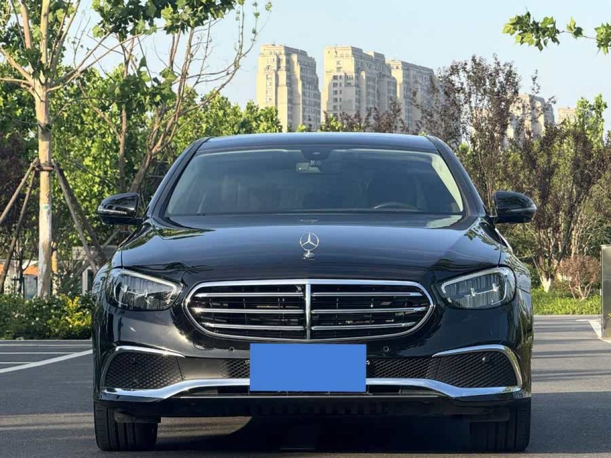 奔馳 奔馳E級  2022款 改款二 E 300 L 時尚型圖片