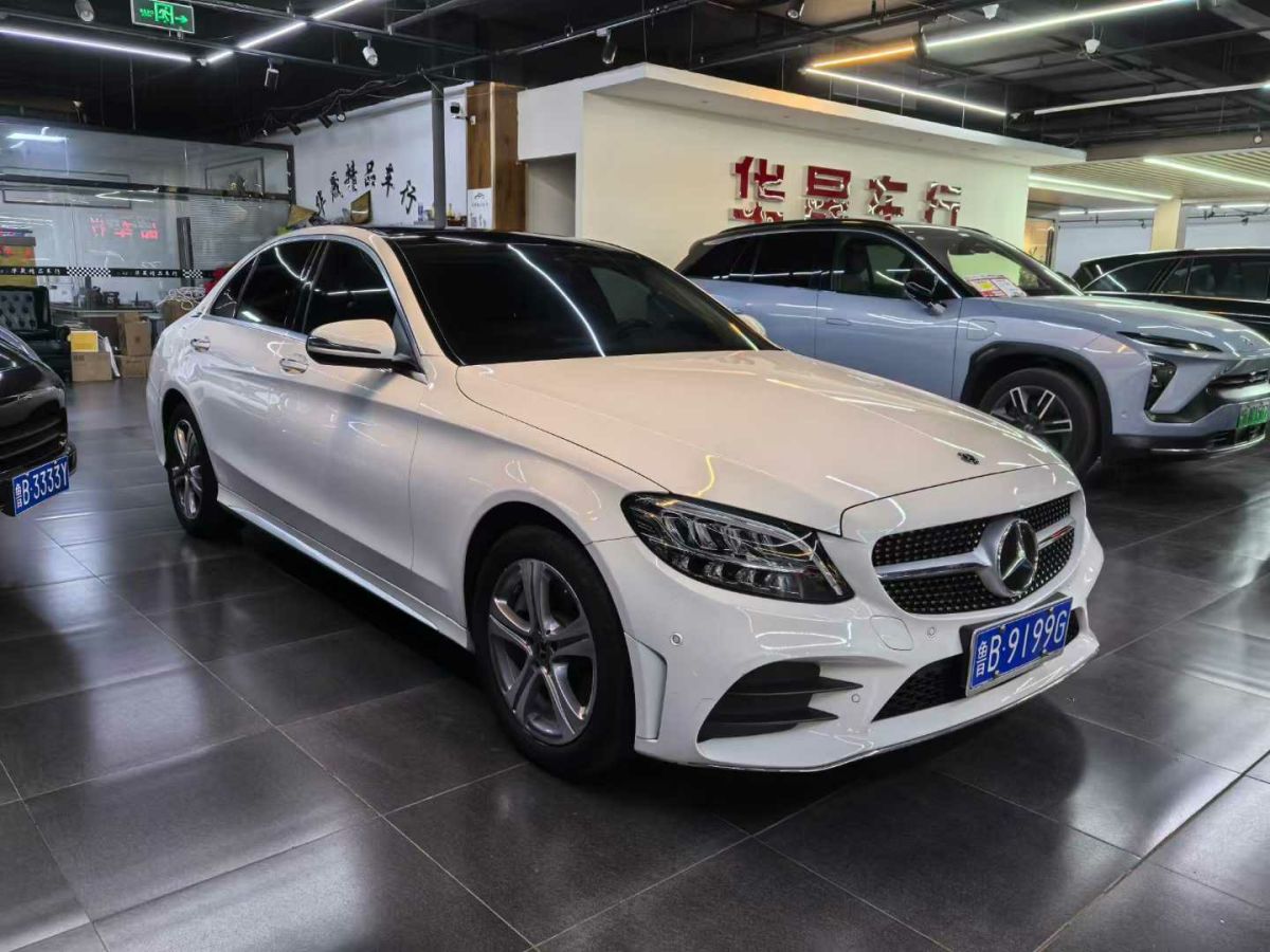 奔馳 奔馳C級  2021款 C 300 L 運動版圖片