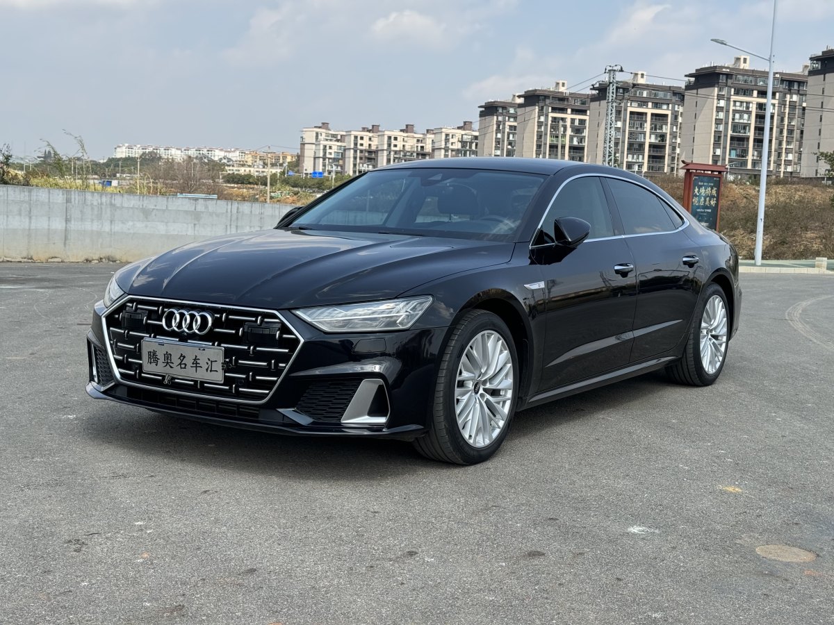 奧迪 奧迪A7L  2024款 45TFSI S-line 筑夢型 流晶套裝圖片