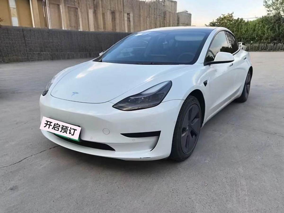 特斯拉 Model 3  2021款 標準續(xù)航后驅(qū)升級版 3D6圖片