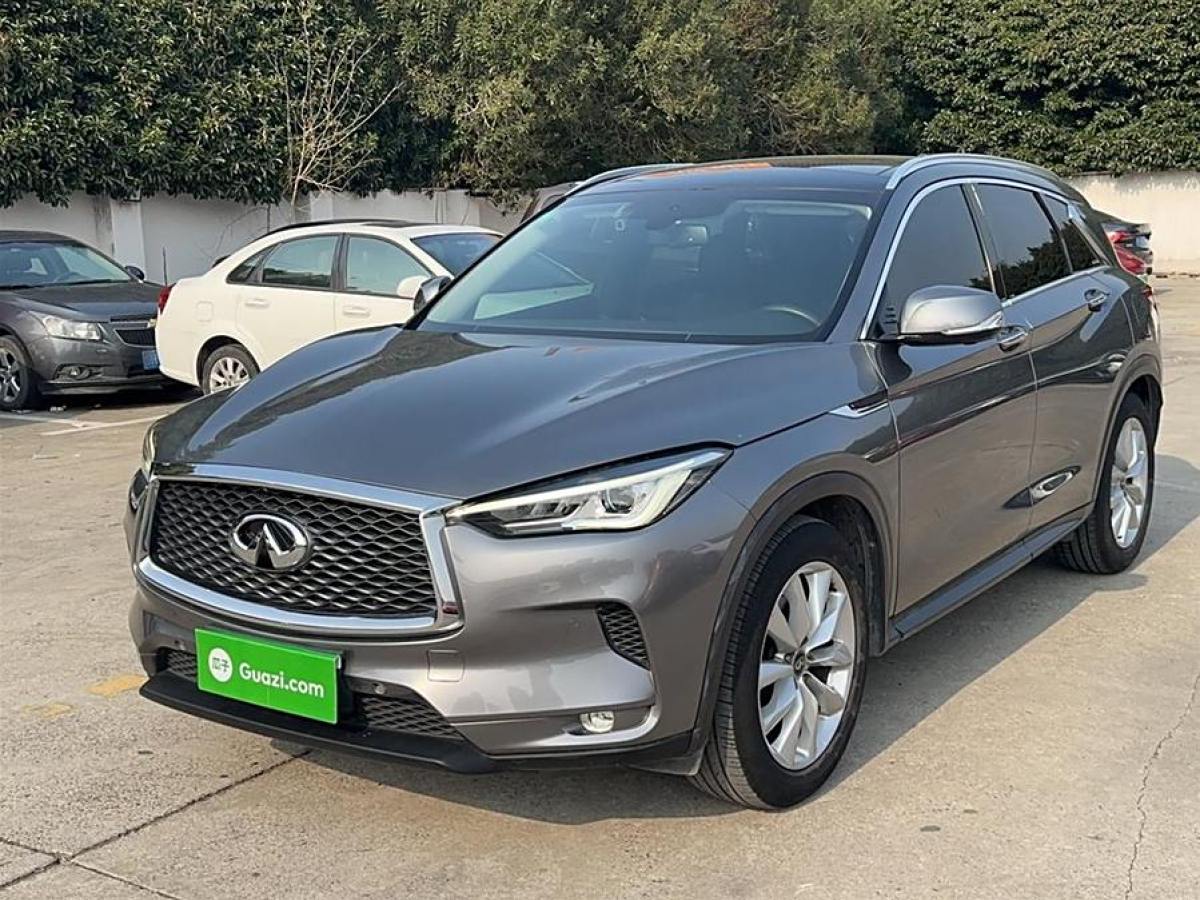 2019年10月英菲尼迪 QX50  2018款 2.0T 四驅菁英版