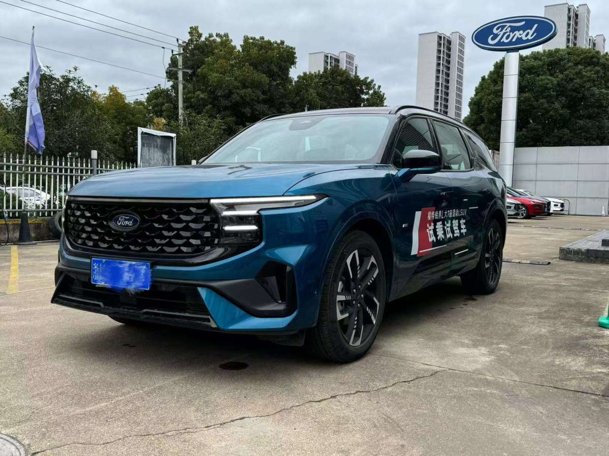 福特 銳界  2023款 銳界L 2.0T EcoBoost E-混動(dòng)四驅(qū)七座 STLine圖片