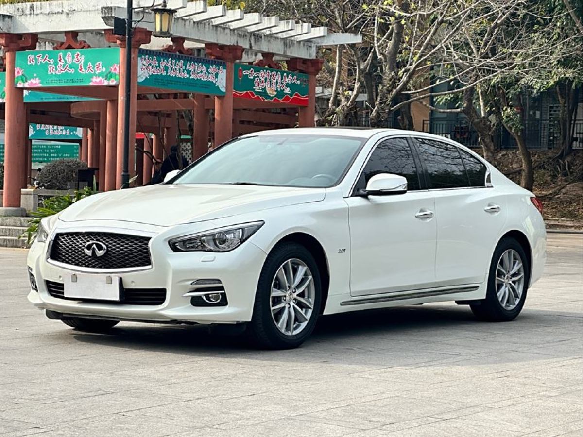 2018年1月英菲尼迪 Q50L  2016款 2.0T 悅享版