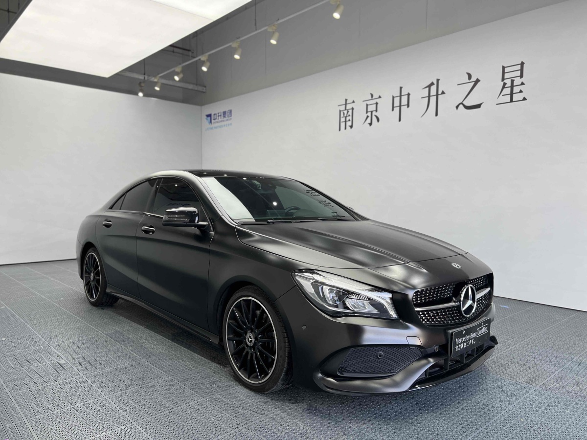 2018年1月奔馳 奔馳CLA級  2017款 改款 CLA 220 4MATIC