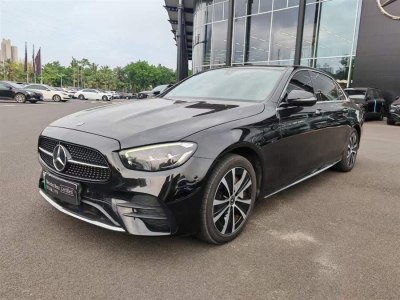 2021年9月 奔馳 奔馳E級新能源 改款 E 350 e L 插電式混合動力運動轎車圖片