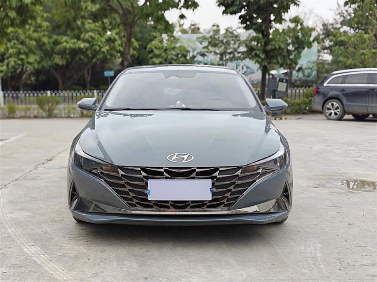 現(xiàn)代 伊蘭特  2022款 1.5L CVT LUX尊貴版圖片