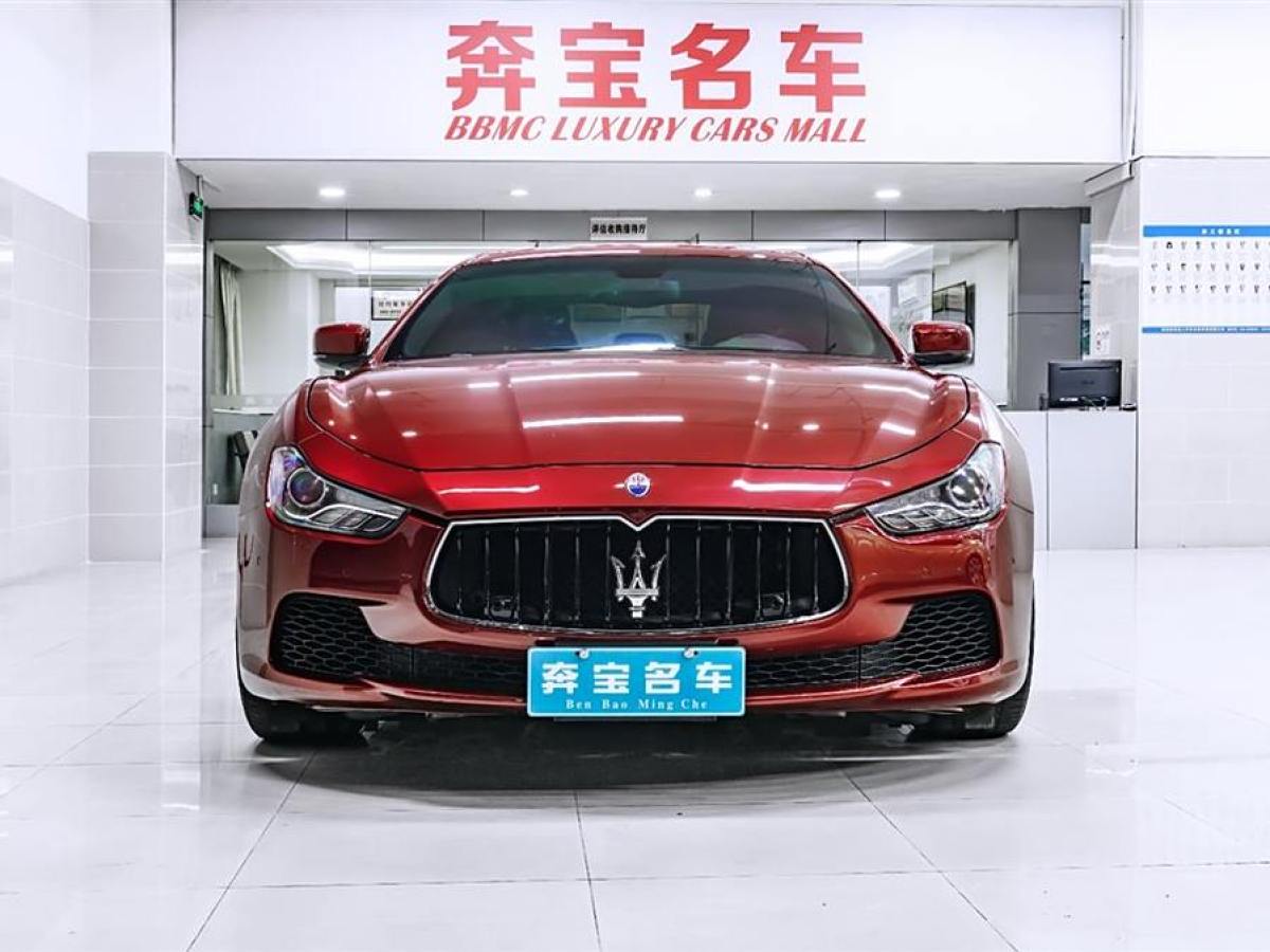 瑪莎拉蒂 Ghibli  2014款 3.0T 標(biāo)準(zhǔn)版圖片