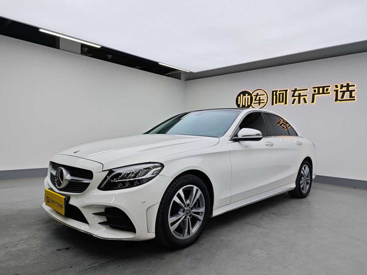 奔馳 奔馳C級  2021款 C 200 L 時尚型運(yùn)動版圖片