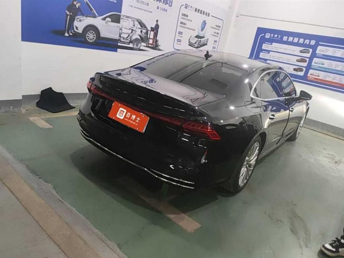 奧迪 奧迪A7L  2024款 45TFSI S-line 筑夢型 流晶套裝圖片