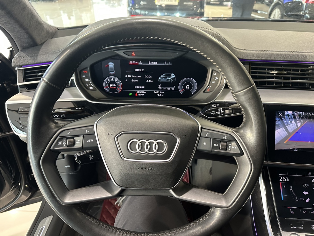 2019年11月奧迪 奧迪A8  2019款 A8L 50 TFSI quattro 舒適型