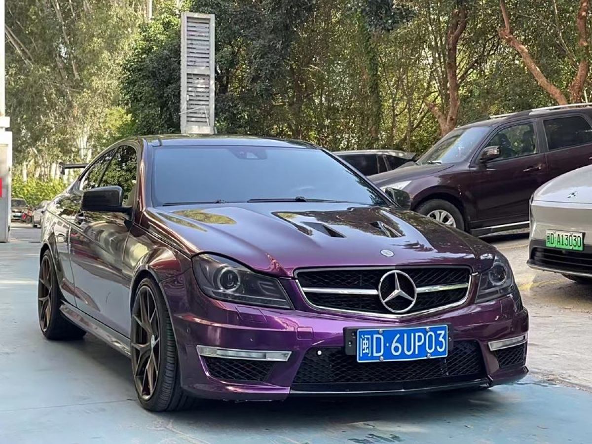 奔馳 奔馳C級AMG  2012款 AMG C 63 Coupe 動感型圖片