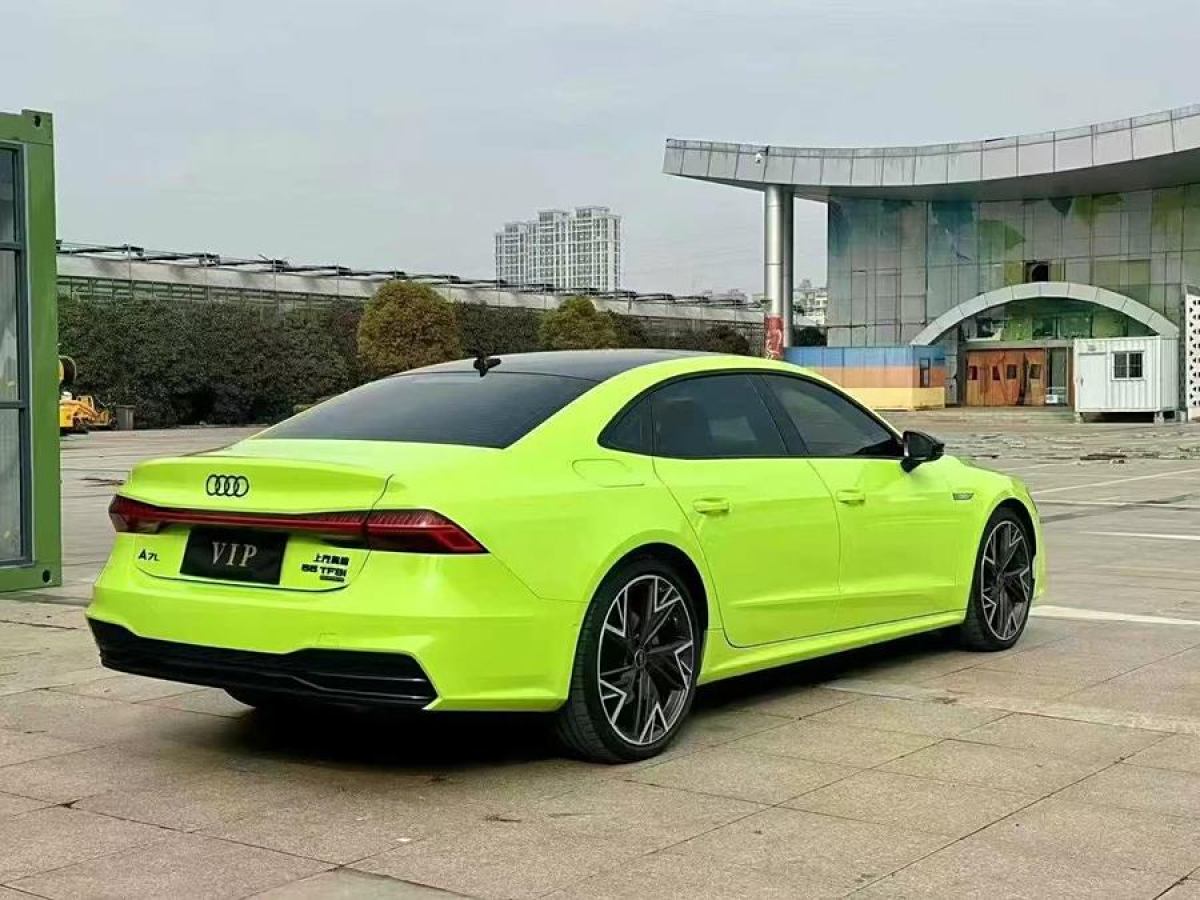 奧迪 奧迪A7L  2023款 45 TFSI quattro S-line 黑武士版圖片