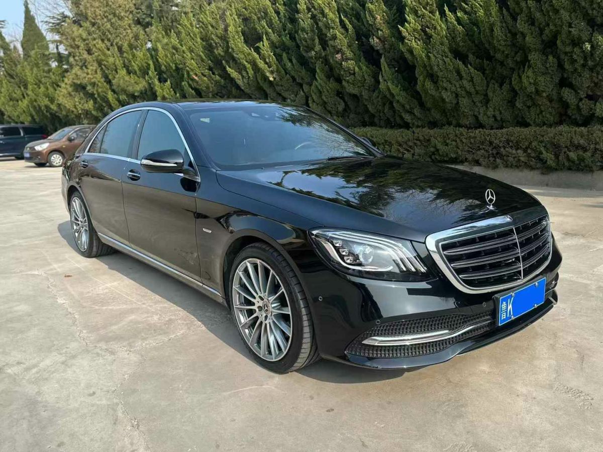 奔馳 奔馳S級  2020款 S 450 L 4MATIC 臻藏版圖片