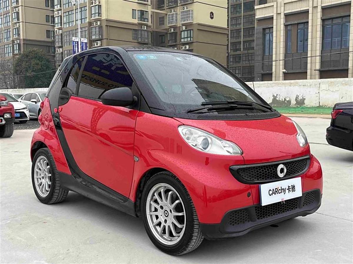 2013年5月smart fortwo  2012款 1.0 MHD 硬頂標(biāo)準(zhǔn)版