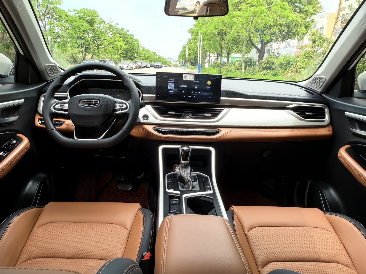 2021年2月吉利 远景SUV  2020款 1.4T CVT亚运版