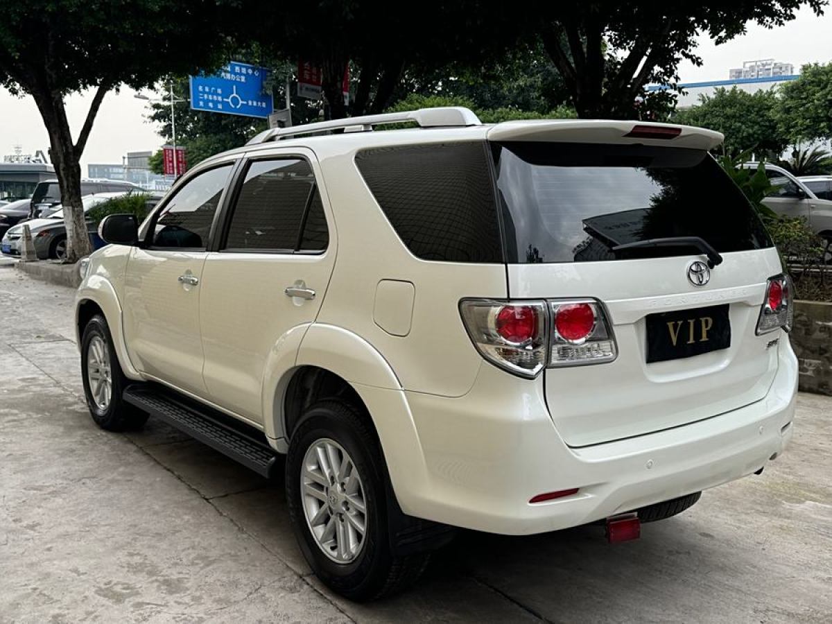 2015年7月豐田 Fortuner  2015款 2.7L 標準版