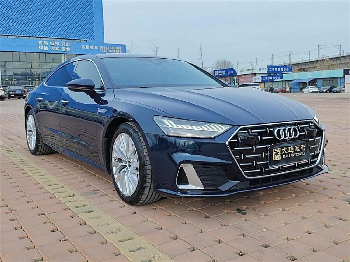 奧迪 奧迪A7L  2024款 45TFSI S-line 筑夢型 流晶套裝圖片