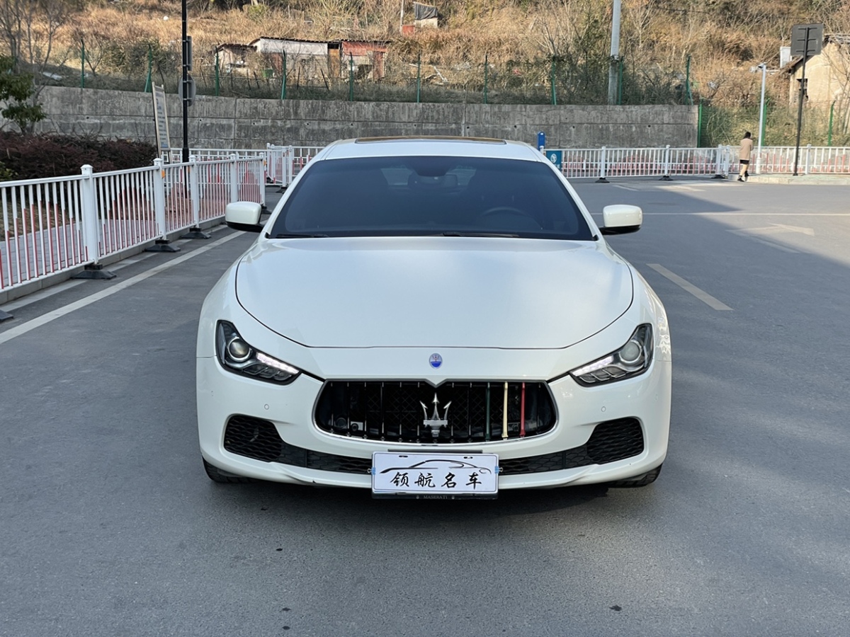 瑪莎拉蒂 Ghibli  2014款 3.0T 標(biāo)準(zhǔn)版圖片